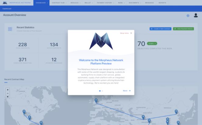 morpheus.network demo - blockchainmarket.eu